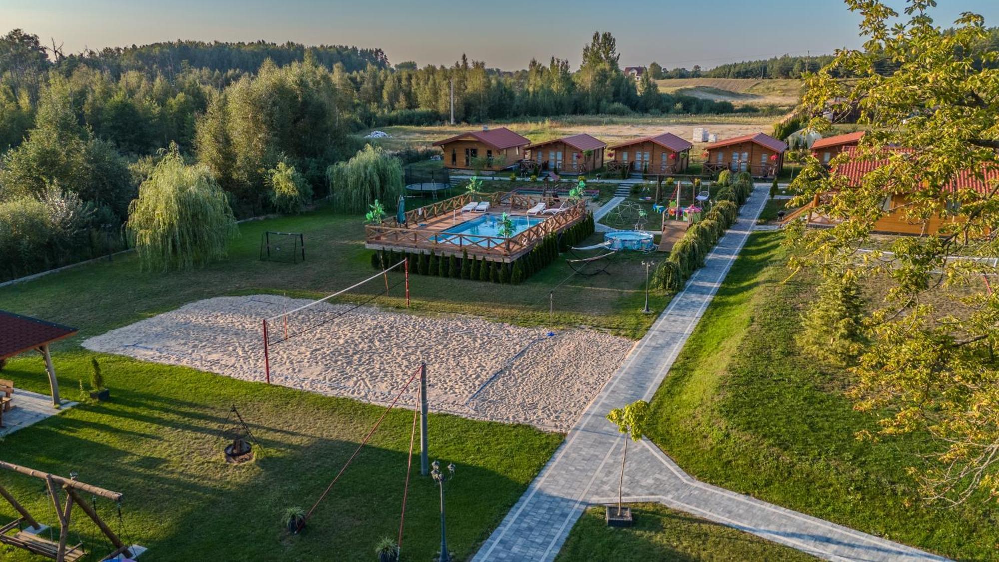 Zielona Dolina - Kompleks Dla Rodzin Z Dziecmi Mikołajki Eksteriør billede