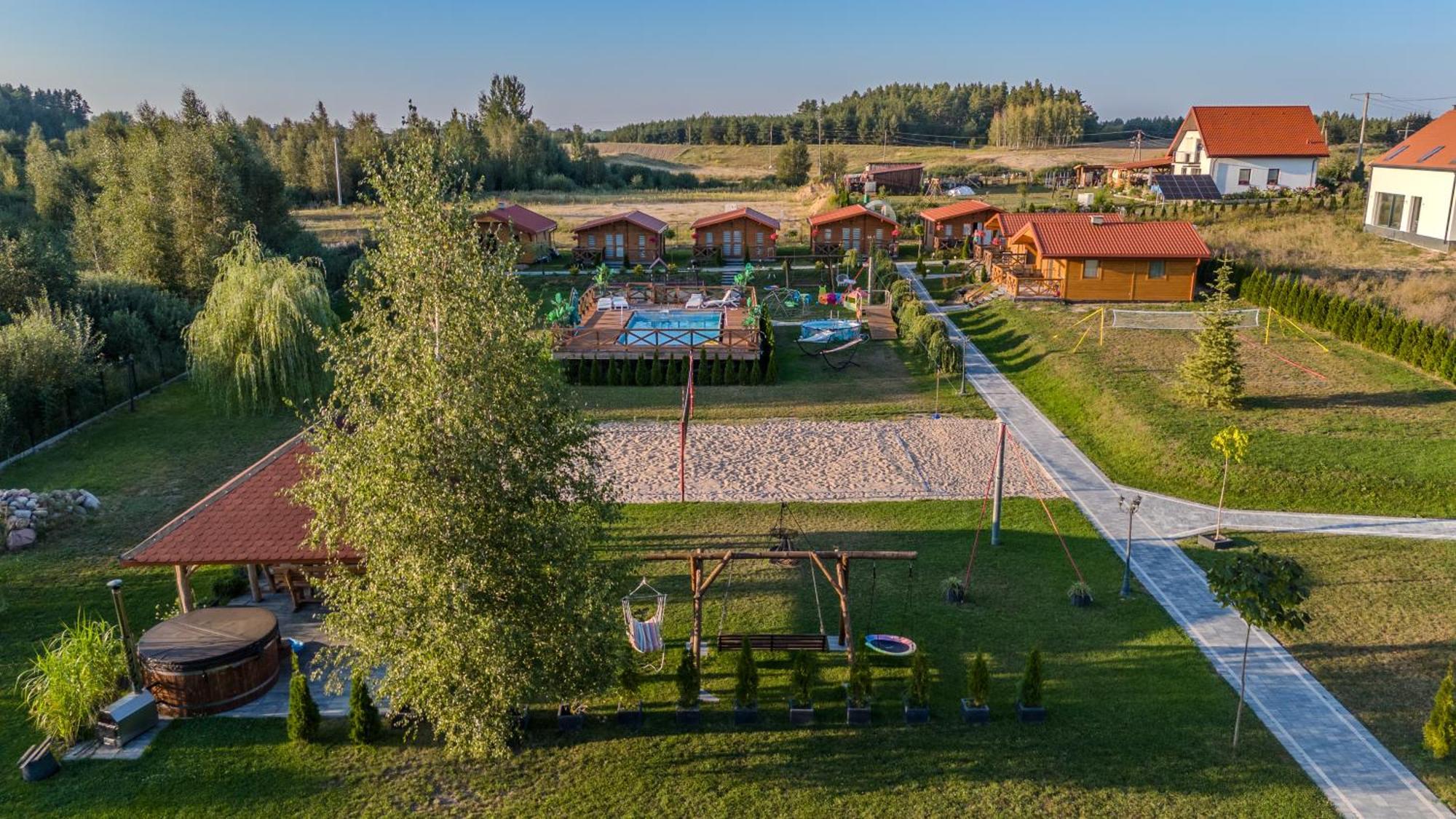 Zielona Dolina - Kompleks Dla Rodzin Z Dziecmi Mikołajki Eksteriør billede